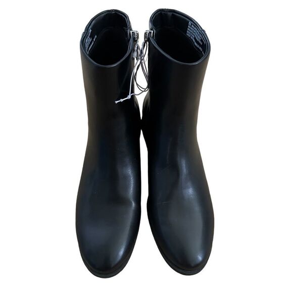 A New Day ~ Women's Emmy Dress Boots - Black 6.5 ~ square heel ~ side zipped - Picture 2 of 7